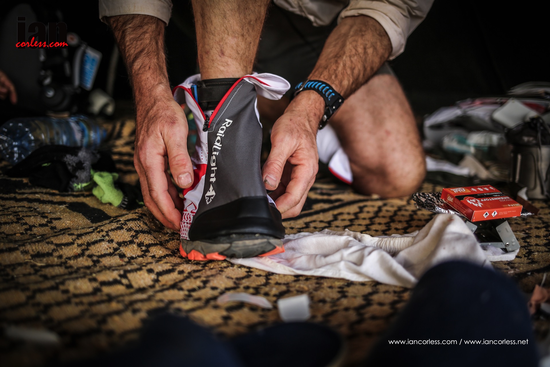 Marathon des best sale sables shoes