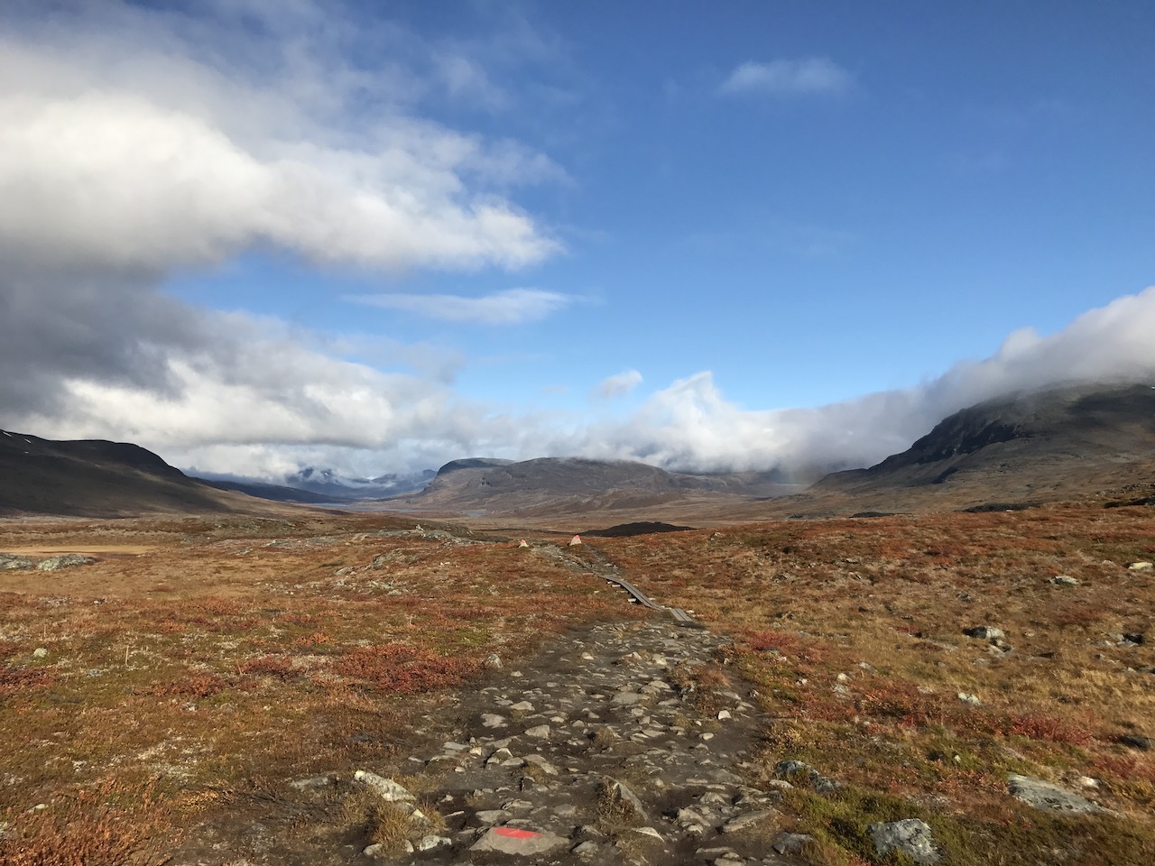 Kungsleden view Elisabet Barnes UltraCoach