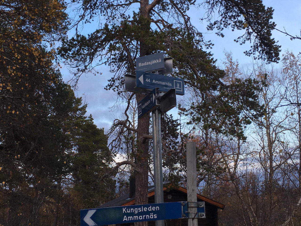 Kungsleden Trail Signs